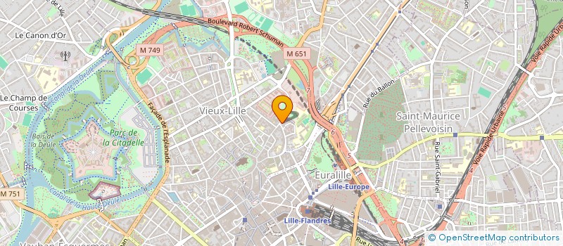 localisation de l'entreprise SELARL MEDI-OSTEO à LILLE