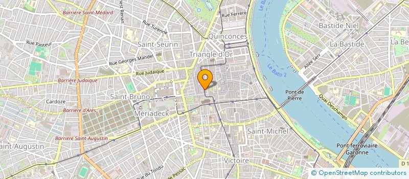 localisation de l'entreprise SELARL MEYER & SEIGNEURIC  BORDEAUX