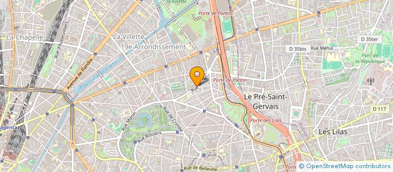 localisation de l'entreprise SELARL MHBE  PARIS