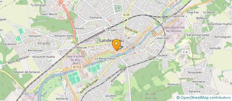 localisation de l'entreprise SELARL MICHAEL ABASQ à LANDERNEAU