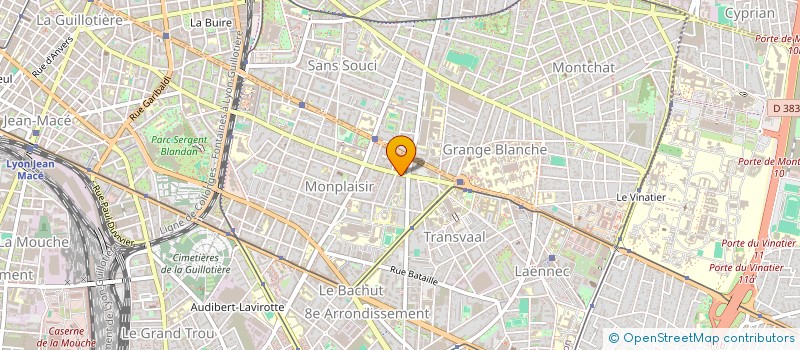 localisation de l'entreprise SELARL MICHAEL MORRETTON  LYON