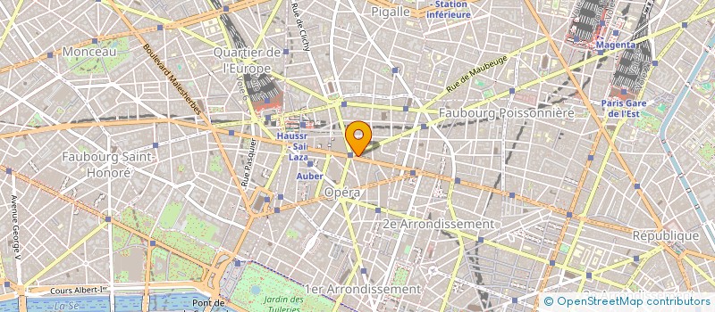 localisation de l'entreprise SELARL MICHEL SADOUN  PARIS