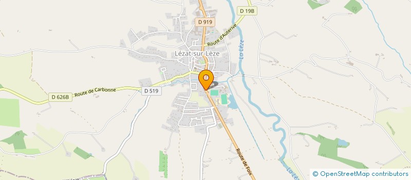 localisation de l'entreprise SELARL MIRAILLES à LEZAT-SUR-LEZE