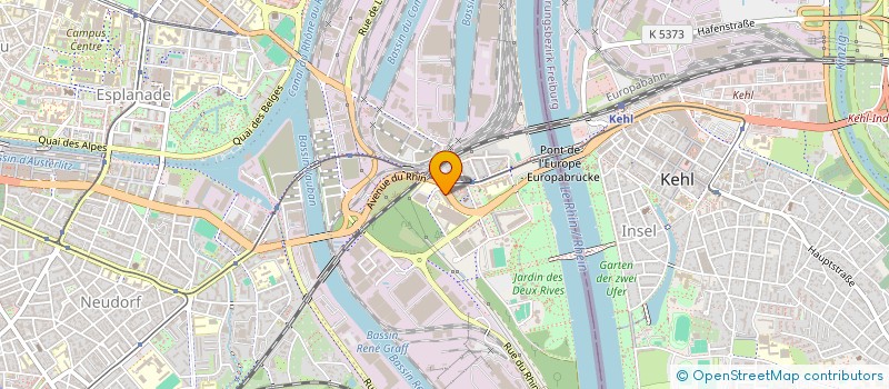 localisation de l'entreprise SELARL MONTOYA-FAIVRE à STRASBOURG
