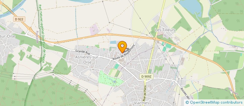 localisation de l'entreprise SELARL MOUNIR DAHREDDINE  VIARMES