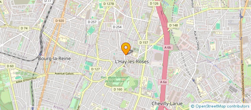 localisation de l'entreprise SELARL NAJMARK  L'HAY-LES-ROSES