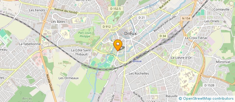localisation de l'entreprise SELARL NASSIMA MAHDAD à DREUX