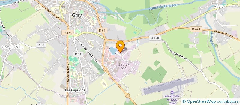 localisation de l'entreprise SELARL NGUYEN  GRAY