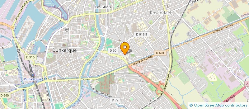 localisation de l'entreprise SELARL NIB à DUNKERQUE