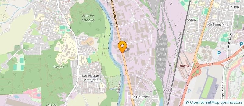 localisation de l'entreprise SELARL NICOLAS PASTOR INVENTAIRES ET VENTES AUX ENCHERES JUDICIAIRES  LE MANS