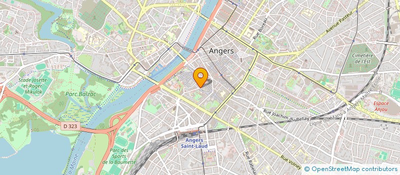 localisation de l'entreprise SELARL NJL NOTAIRES ASSOCIES à ANGERS