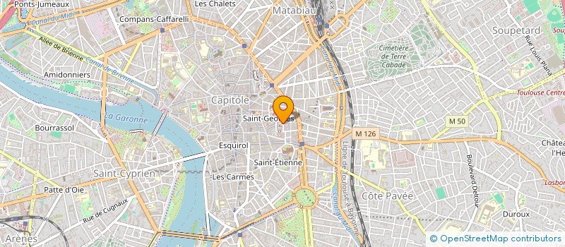 localisation de l'entreprise SELARL OCCITANE DENTAIRE  TOULOUSE