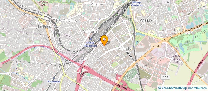 localisation de l'entreprise SELARL OFFICE NOTARIAL CORNELLI ET GOBRON à MASSY