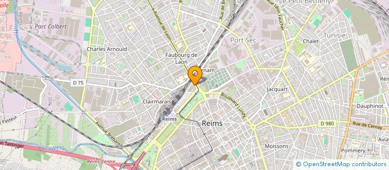 localisation de l'entreprise SELARL OFFICE NOTARIAL DU BOULINGRIN  REIMS