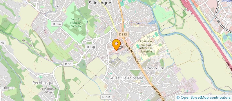 localisation de l'entreprise SELARL ORTHOSPEROSE à RAMONVILLE-SAINT-AGNE