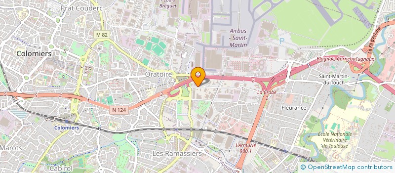 localisation de l'entreprise SELARL PE 31  TOULOUSE