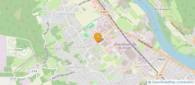 localisation de l'entreprise SELARL PENNACINO à SAINT-MARCEL