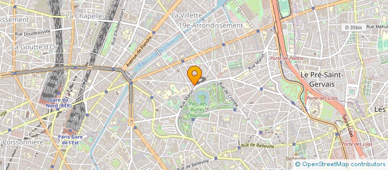 localisation de l'entreprise SELARL PHARMA D.P.  PARIS