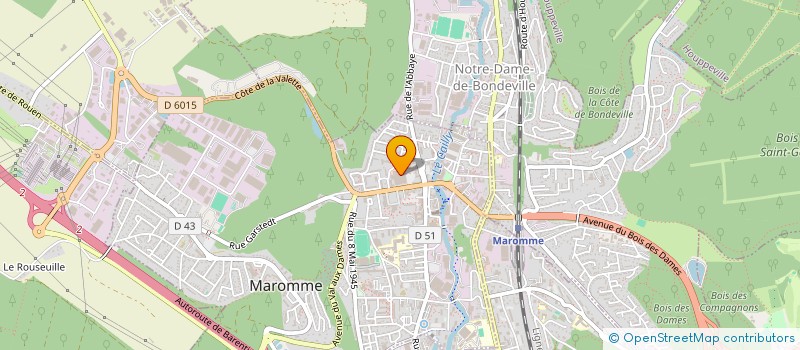 localisation de l'entreprise SELARL PHARMA LBDR à MAROMME