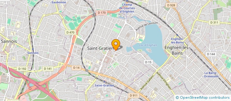 localisation de l'entreprise SELARL PHARMACIE ABAZA  SAINT-GRATIEN