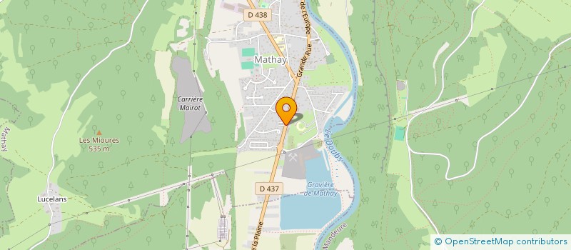 localisation de l'entreprise SELARL PHARMACIE ANEDDA  MATHAY