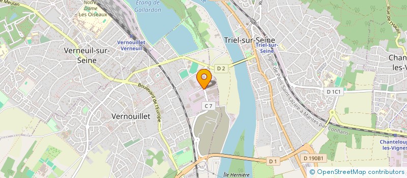 localisation de l'entreprise SELARL PHARMACIE AYGAR à VERNOUILLET