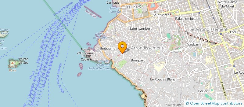 localisation de l'entreprise SELARL PHARMACIE BARRES à MARSEILLE