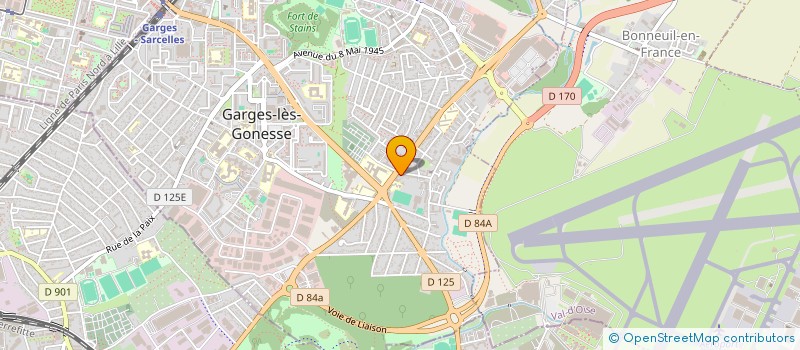 localisation de l'entreprise SELARL PHARMACIE BERBAK  GARGES-LES-GONESSE