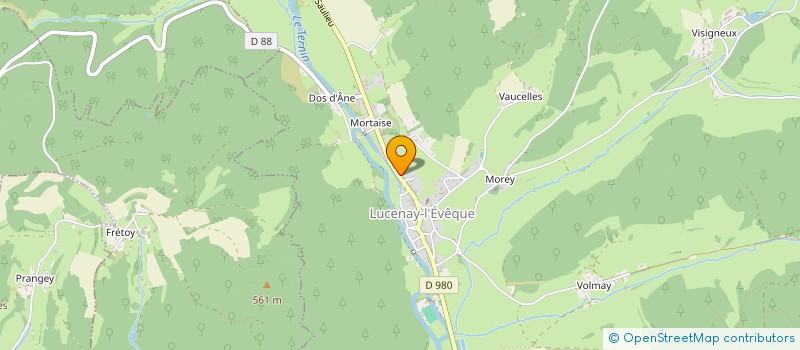 localisation de l'entreprise SELARL PHARMACIE BOCQUEL  LUCENAY-L'EVEQUE