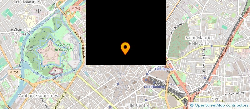 localisation de l'entreprise SELARL PHARMACIE BOSQUET à LILLE