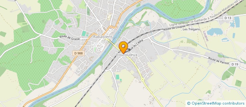 localisation de l'entreprise SELARL PHARMACIE CAMBON  COUFOULEUX