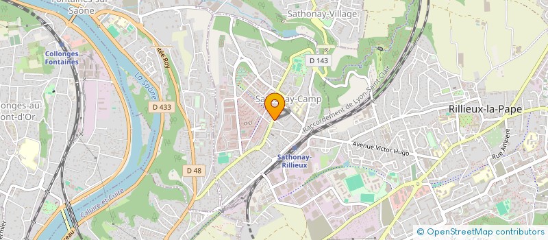 localisation de l'entreprise SELARL PHARMACIE CASTELLANE  SATHONAY-CAMP