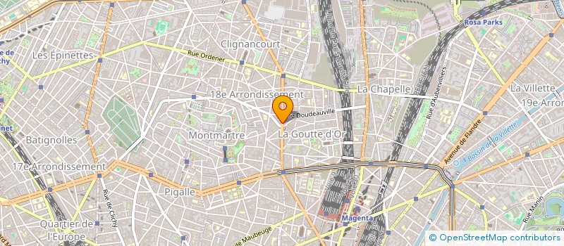 localisation de l'entreprise SELARL PHARMACIE CHATEAU ROUGE  PARIS