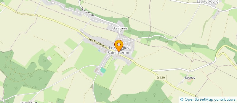 localisation de l'entreprise SELARL PHARMACIE COUDRAYSIENNE  LE COUDRAY-SAINT-GERMER