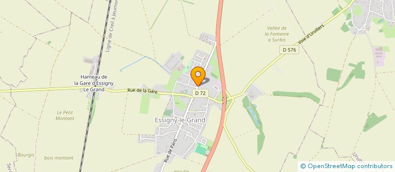 localisation de l'entreprise SELARL PHARMACIE D'ESSIGNY  ESSIGNY-LE-GRAND