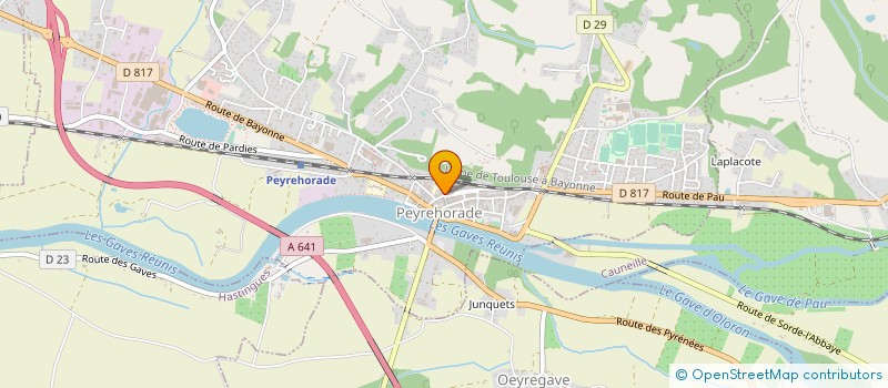 localisation de l'entreprise SELARL PHARMACIE D'ORTHE à PEYREHORADE