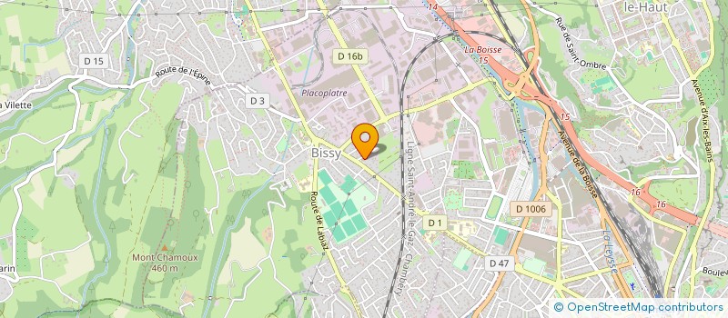 localisation de l'entreprise SELARL PHARMACIE DE BISSY à CHAMBERY