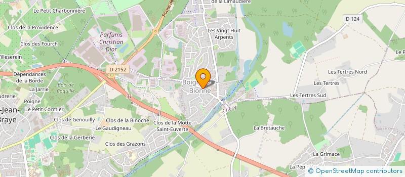 localisation de l'entreprise SELARL PHARMACIE DE BOIGNY à BOIGNY-SUR-BIONNE