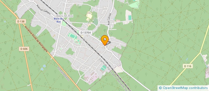 localisation de l'entreprise SELARL PHARMACIE DE BOIS LE ROI  BOIS-LE-ROI