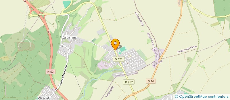 localisation de l'entreprise SELARL PHARMACIE DE CRUSNES  CRUSNES