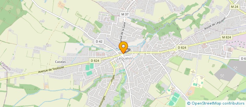 localisation de l'entreprise SELARL PHARMACIE DE GASCOGNE à LEGUEVIN