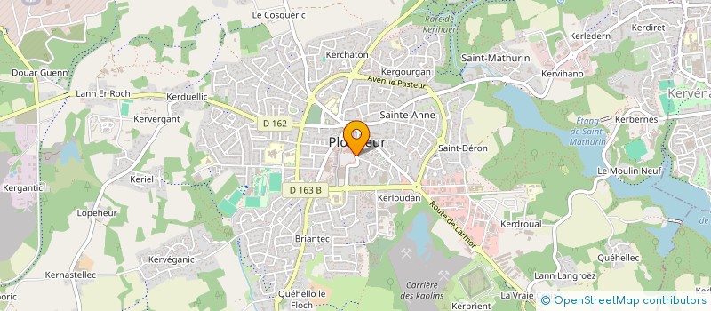 localisation de l'entreprise SELARL PHARMACIE DE KERVAM  PLOEMEUR