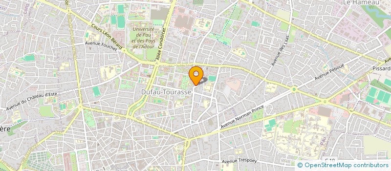 localisation de l'entreprise SELARL PHARMACIE DE L'AGORA à PAU