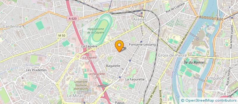 localisation de l'entreprise SELARL PHARMACIE DE L'ASPIN  TOULOUSE