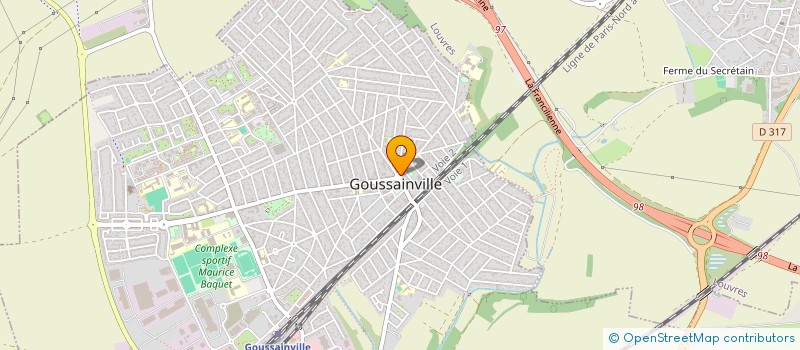 localisation de l'entreprise SELARL  PHARMACIE DE LA CHARMEUSE  GOUSSAINVILLE