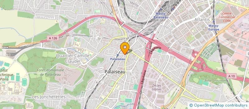 localisation de l'entreprise SELARL PHARMACIE DE LA GARE - PALAISEAU à PALAISEAU