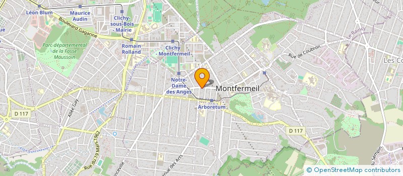 localisation de l'entreprise SELARL PHARMACIE DE LA POSTE  MONTFERMEIL