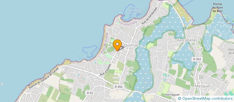 localisation de l'entreprise SELARL PHARMACIE DE LA PRESQU'ILE  MESQUER