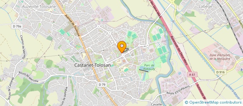 localisation de l'entreprise SELARL PHARMACIE DE LA RABAUDIERE à CASTANET-TOLOSAN