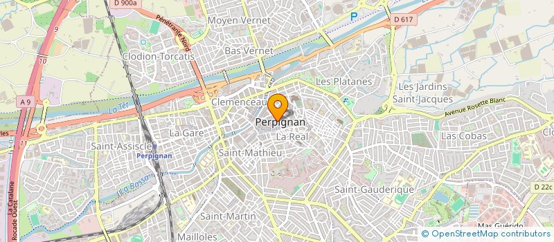 localisation de l'entreprise SELARL PHARMACIE DE LA REPUBLIQUE  PERPIGNAN